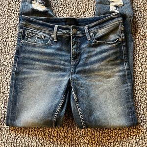 Women’s 29/27 fit no. 256 ankle jeans Buckle Black